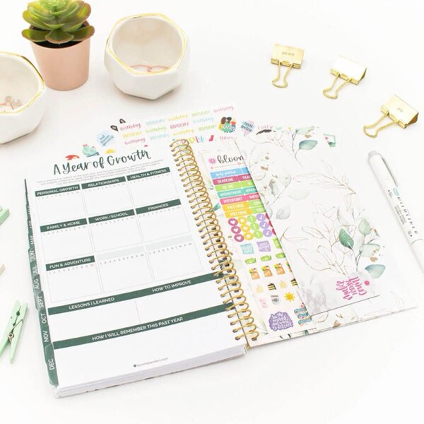 Updated Bloom Planner Eucalyptus